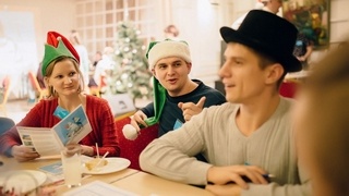 Квест на Новый год «Зимний детектив»: я знаю, это — он! Квест на Новый год «Зимний детектив»: я знаю, это — он! Новогодний корпоратив в Балаково.